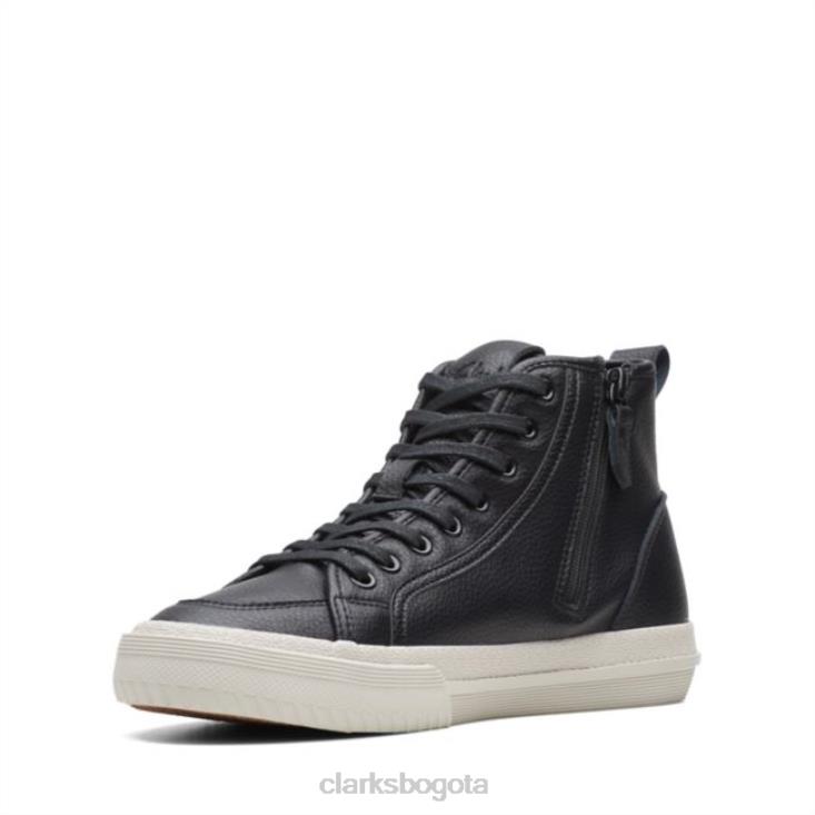 Clarks 0DX8L6115 clarks roxby hi cuero negro mujer cuero negro