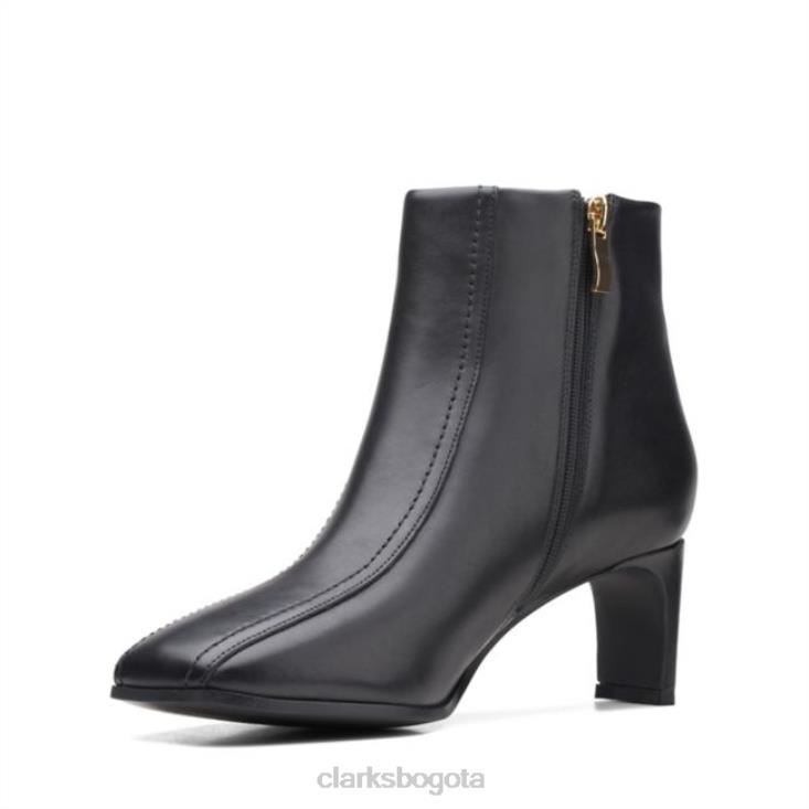 Clarks 0DX8L6121 clarks cuero negro seren 55 top cuero negro unisexo cuero negro