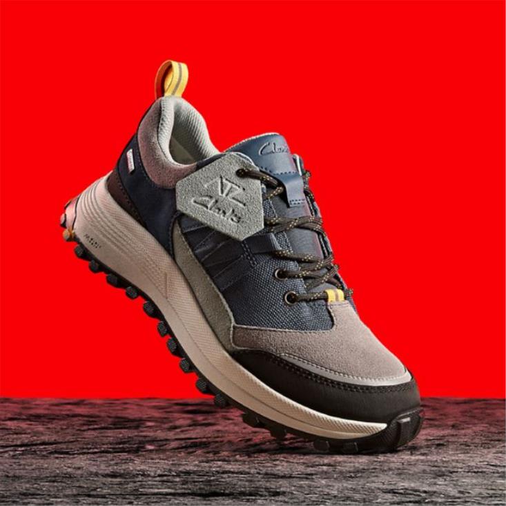 Clarks 0DX8L6128 combi verde azulado clarks atl trek path gore-tex combi verde azulado unisexo combinación verde azulado