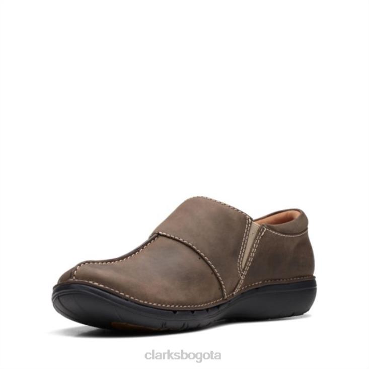 Clarks 0DX8L6132 brown un loop ave brown clarks mujer marrón