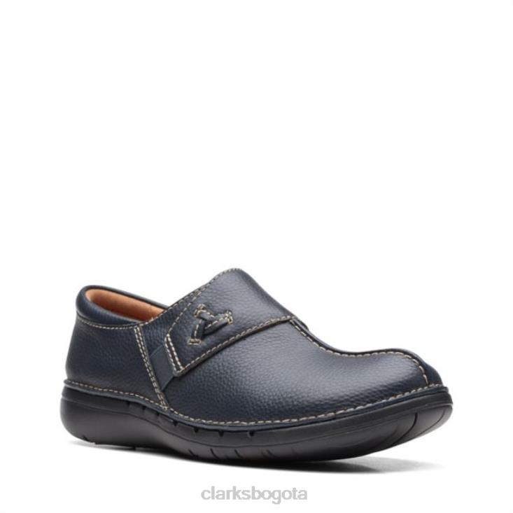Clarks 0DX8L6134 un loop ave azul marino clarks unisexo Armada