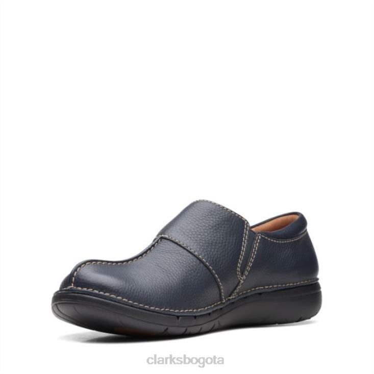 Clarks 0DX8L6134 un loop ave azul marino clarks unisexo Armada