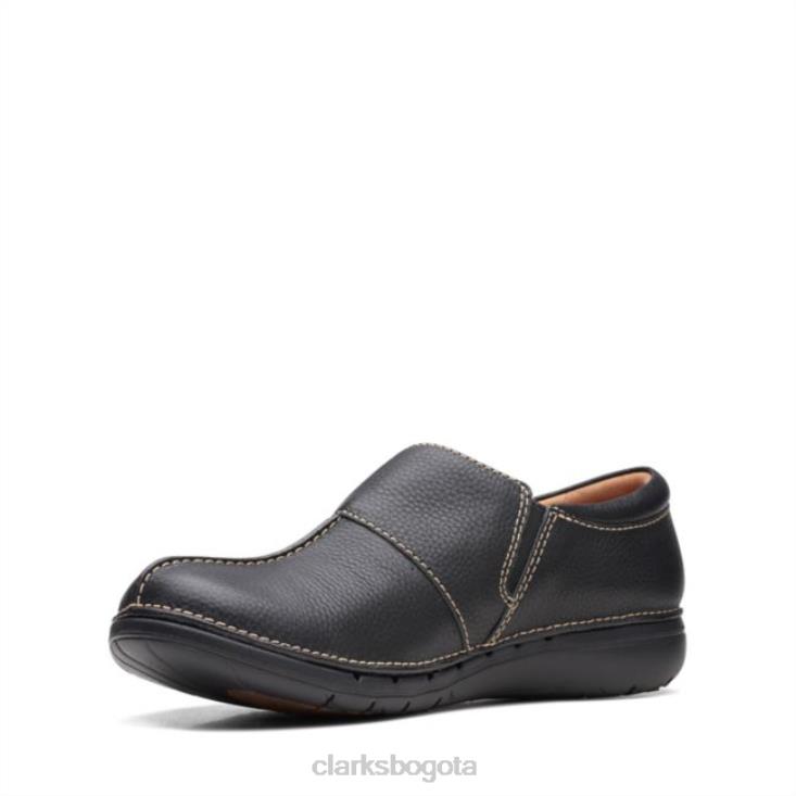Clarks 0DX8L6135 un loop ave negro clarks negro unisexo negro