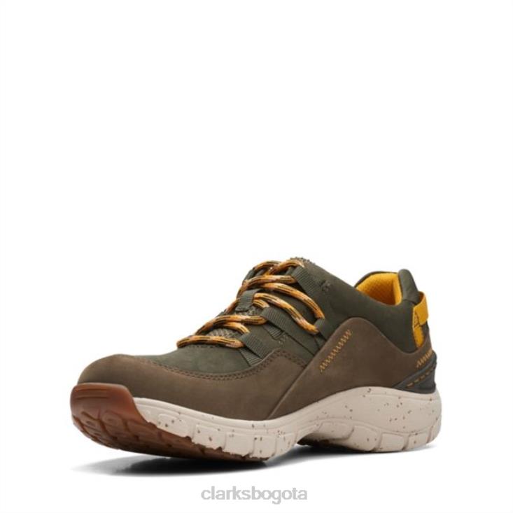 Clarks 0DX8L6136 combinación oliva clarks wave range ap combinación oliva unisexo combinación de oliva