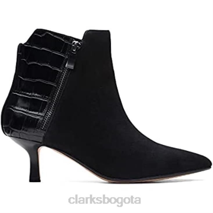 Clarks 0DX8L614 botas de cuero con cremallera violeta 55 croc negro clarks unisexo