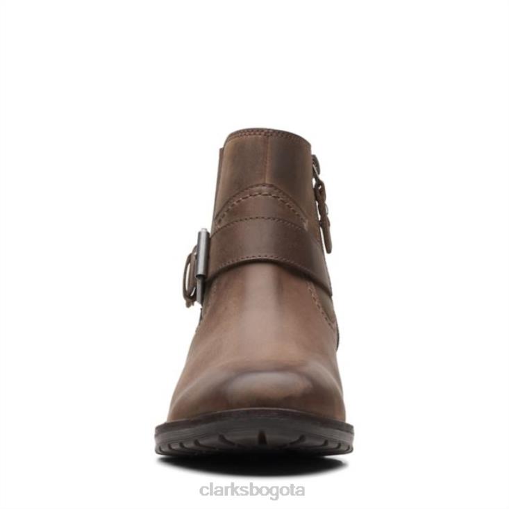 Clarks 0DX8L6140 clarkwellstrap nobuck topo clarks nobuck topo mujer nubuck topo