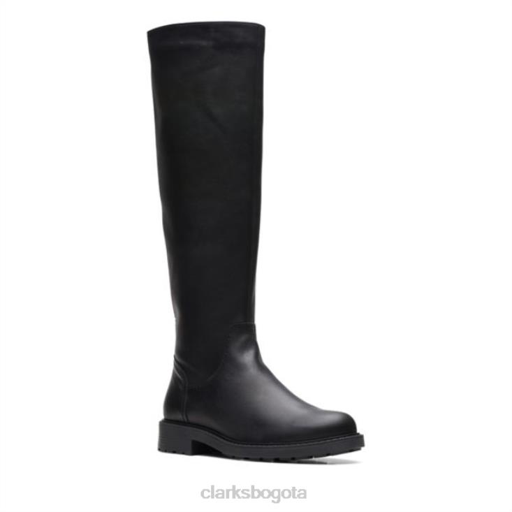 Clarks 0DX8L6149 orinoco2 largo cuero negro clarks cuero negro unisexo cuero negro