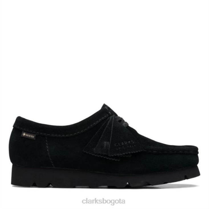 Clarks 0DX8L6154 clarks wallabee gtx ante negro ante negro unisexo ante negro