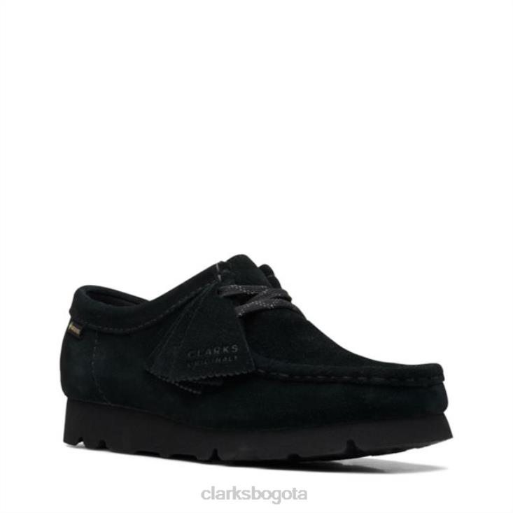Clarks 0DX8L6154 clarks wallabee gtx ante negro ante negro unisexo ante negro