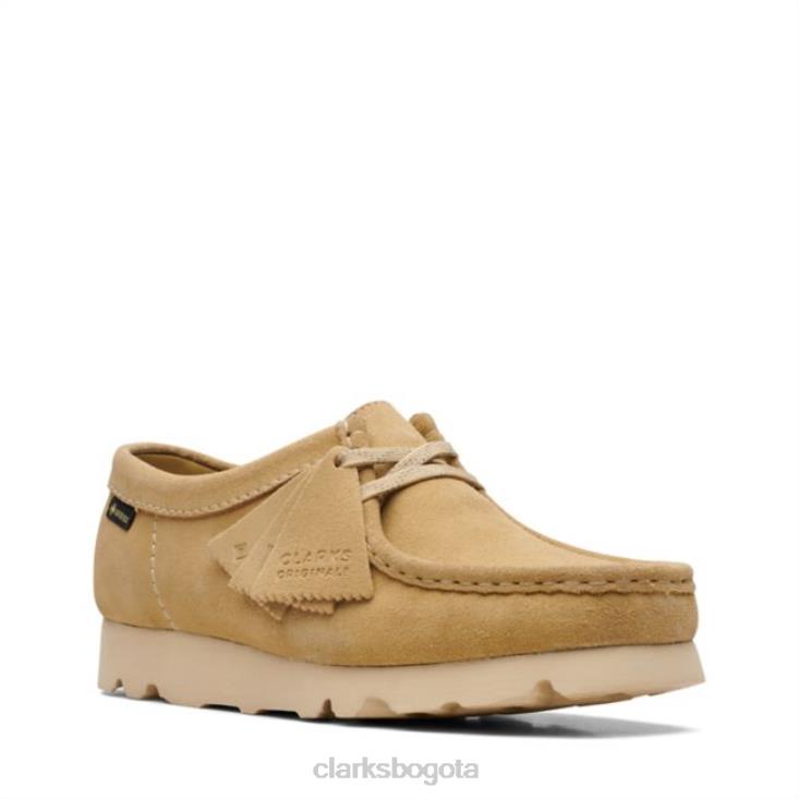 Clarks 0DX8L6155 ante de arce clarks wallabee gtx ante de arce unisexo gamuza de arce