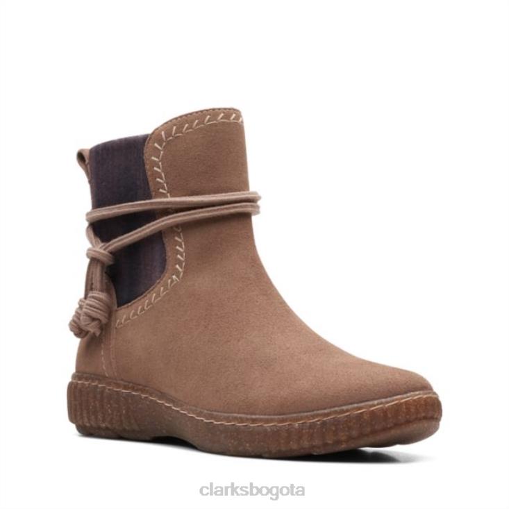 Clarks 0DX8L6157 caroline lily gamuza guijarro clarks gamuza guijarro mujer gamuza guijarro