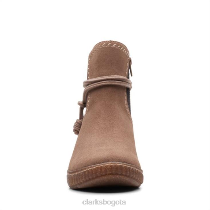 Clarks 0DX8L6157 caroline lily gamuza guijarro clarks gamuza guijarro mujer gamuza guijarro