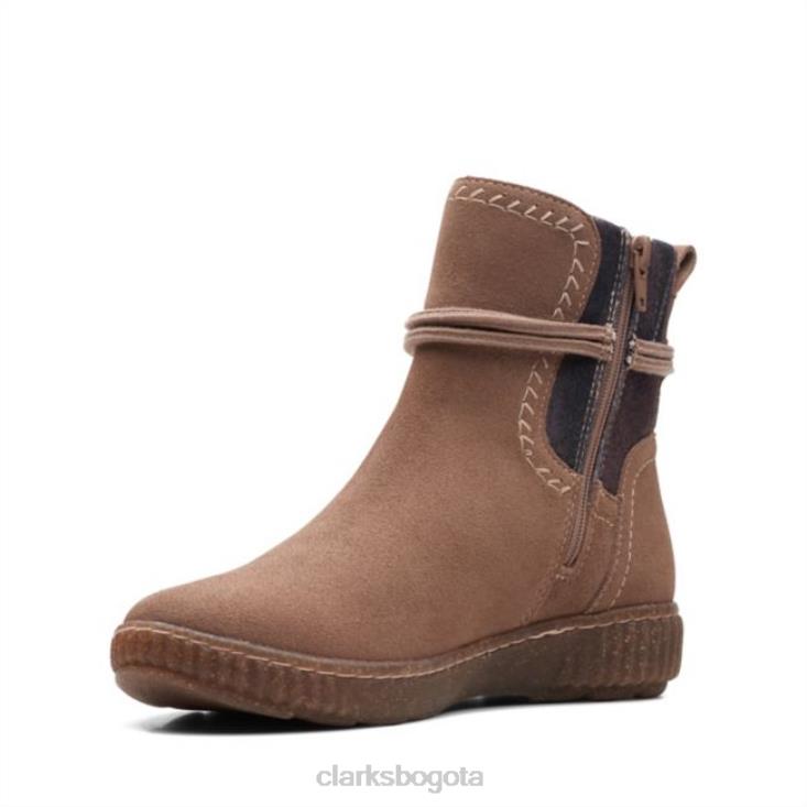 Clarks 0DX8L6157 caroline lily gamuza guijarro clarks gamuza guijarro mujer gamuza guijarro