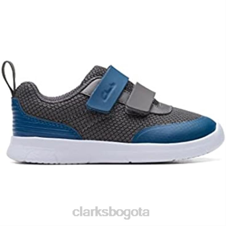 Clarks 0DX8L616 Zapatillas clarks ath tone niño textil azul niños