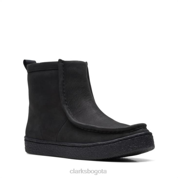 Clarks 0DX8L6165 Barleigh Pull nobuck con forro cálido negro clarks nobuck con forro cálido negro mujer nubuck con forro cálido negro