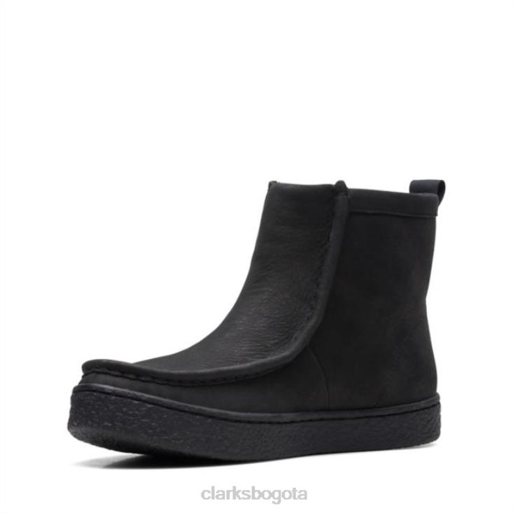 Clarks 0DX8L6165 Barleigh Pull nobuck con forro cálido negro clarks nobuck con forro cálido negro mujer nubuck con forro cálido negro