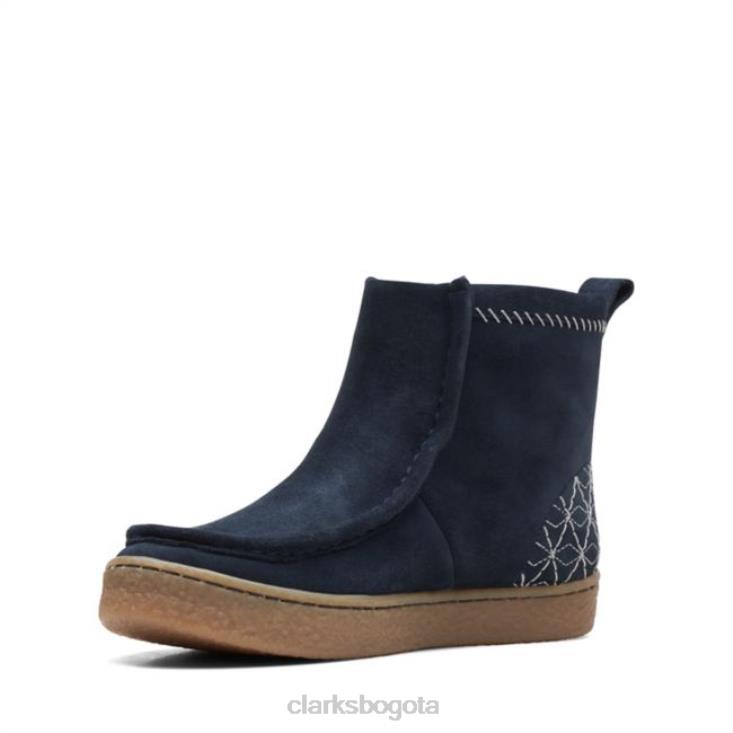Clarks 0DX8L6166 barleigh pull azul marino con forro azul marino clarks mujer azul marino