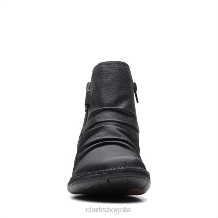 Clarks 0DX8L6170 clarks un loop top negro negro mujer negro