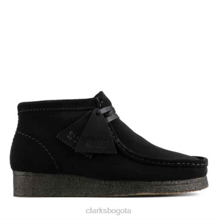Clarks 0DX8L6177 Bota clarks wallabee de ante negro ante negro mujer ante negro