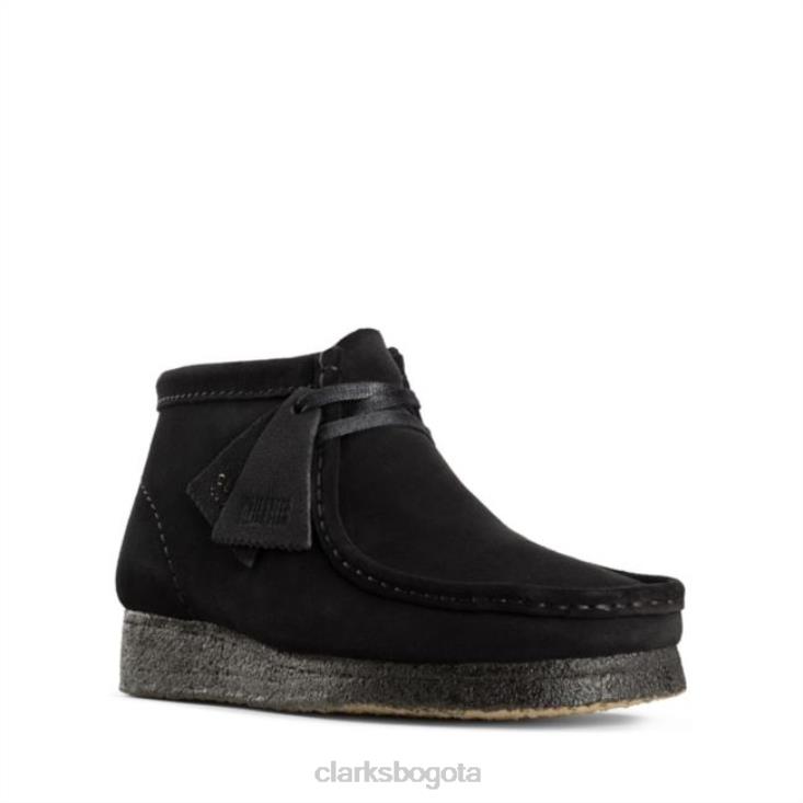 Clarks 0DX8L6177 Bota clarks wallabee de ante negro ante negro mujer ante negro