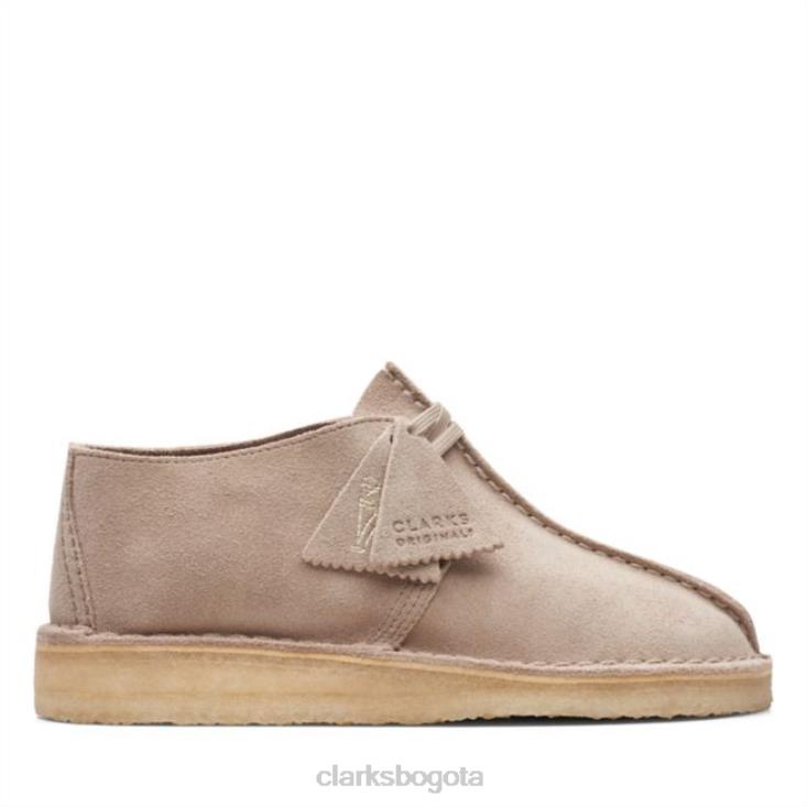 Clarks 0DX8L6184 gamuza arena clarks desert trek gamuza arena unisexo gamuza arena