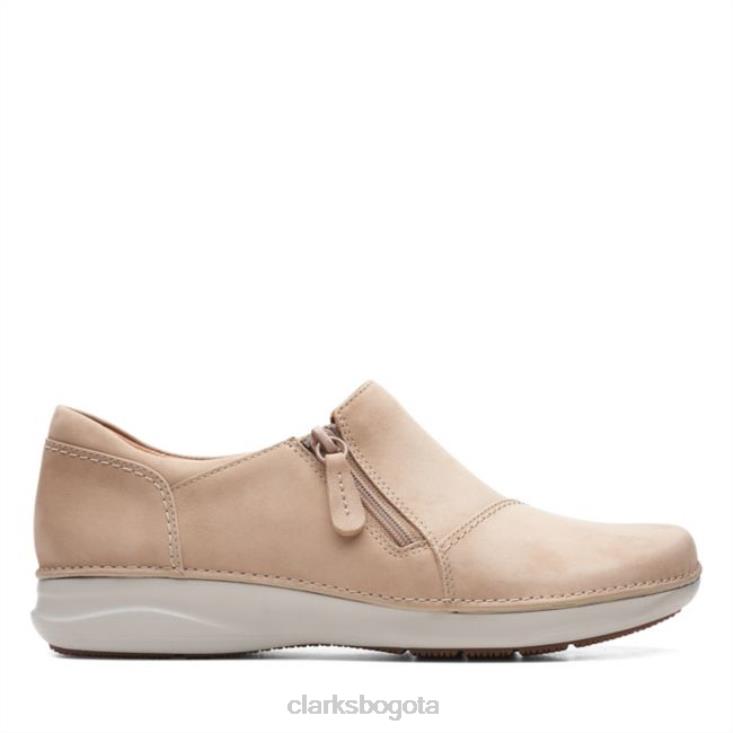 Clarks 0DX8L6185 clarks arena nubuck appley zip arena nubuck mujer nubuck arena