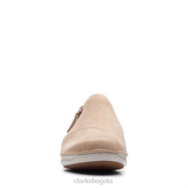 Clarks 0DX8L6185 clarks arena nubuck appley zip arena nubuck mujer nubuck arena