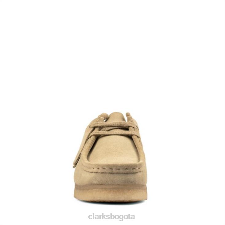 Clarks 0DX8L6188 clarks de ante de arce wallabee de ante de arce mujer gamuza de arce