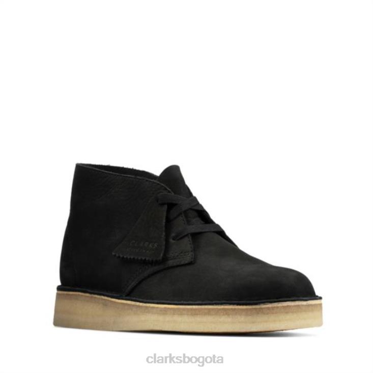 Clarks 0DX8L6193 clarks nubuck negro desierto carbón nubuck negro mujer nubuck negro