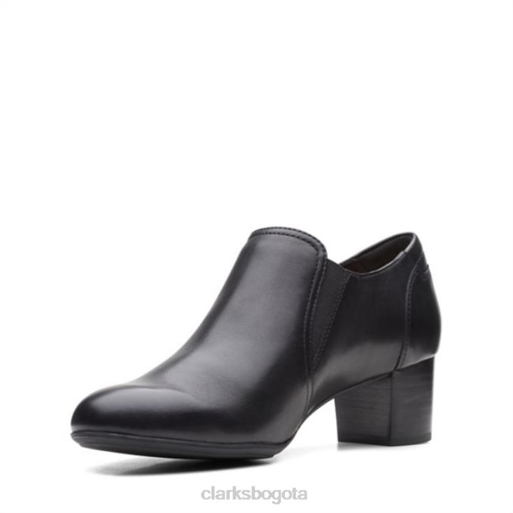 Clarks 0DX8L6199 linnae way cuero negro clarks cuero negro unisexo cuero negro