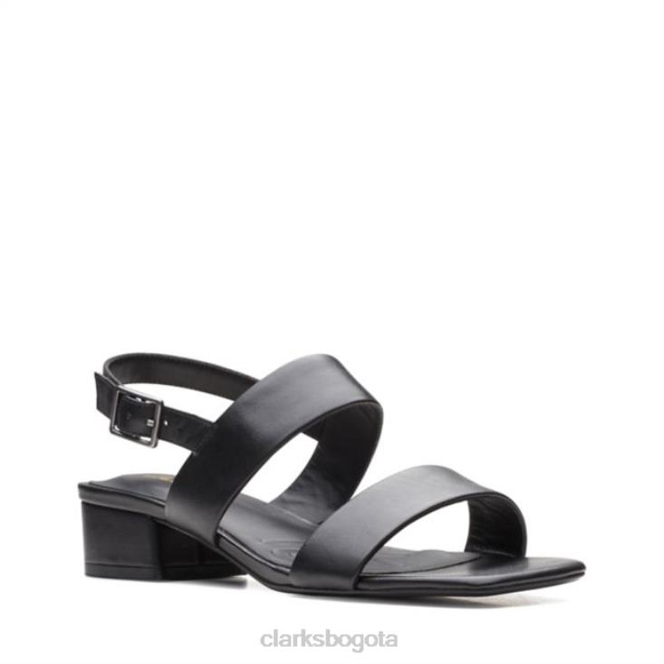 Clarks 0DX8L6214 correa seren25 cuero negro clarks de cuero negro mujer cuero negro