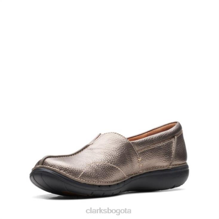 Clarks 0DX8L6223 un loop stride champagne clarks champagne mujer champán