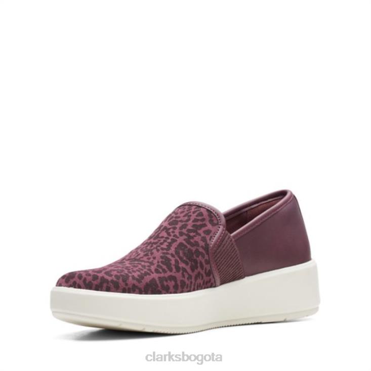 Clarks 0DX8L6230 pétalo de layton rosa oscura rosa oscura clarks mujer Rosa oscura