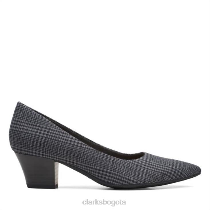 Clarks 0DX8L6238 teresa paso interés negro interés negro clarks mujer interés negro