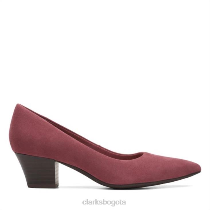Clarks 0DX8L6239 teresa step rosa oscuro sde clarks rosa oscuro sde unisexo rosa oscuro sde