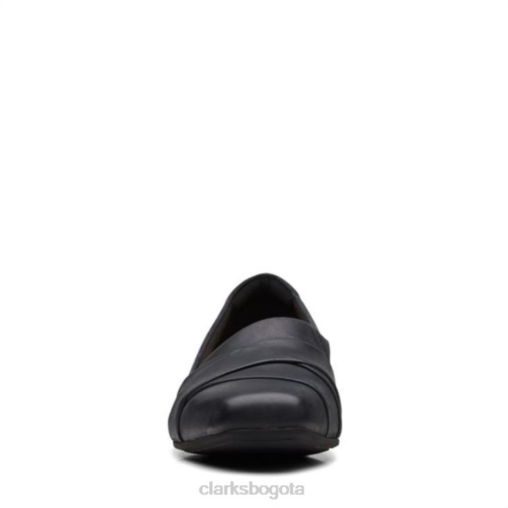 Clarks 0DX8L6247 tilmont clara cuero negro clarks cuero negro mujer cuero negro