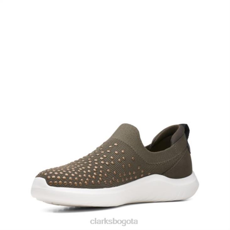 Clarks 0DX8L6258 clarks nova grove oliva oscuro oliva oscuro mujer oliva oscuro