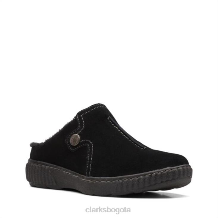 Clarks 0DX8L6262 caroline step ante negro clarks ante negro mujer ante negro