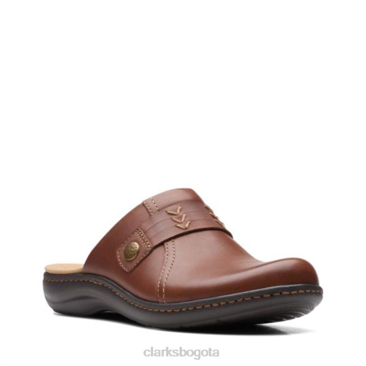 Clarks 0DX8L6265 clarks cahoga ny cuero laurieann ella mahoga ny cuero unisexo cuero caoba
