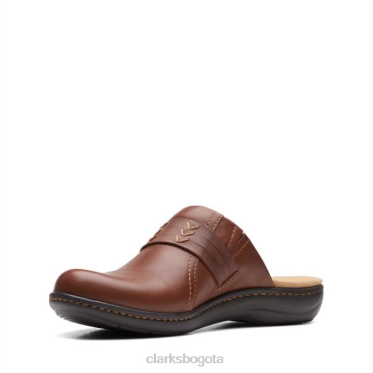 Clarks 0DX8L6265 clarks cahoga ny cuero laurieann ella mahoga ny cuero unisexo cuero caoba