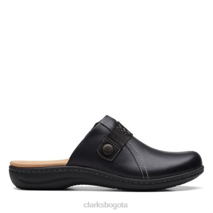 Clarks 0DX8L6266 clarks laurieann ella cuero negro cuero negro unisexo cuero negro