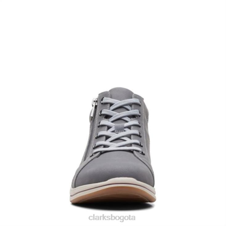 Clarks 0DX8L6269 brisa deslizamiento gris oscuro clarks gris oscuro mujer gris oscuro