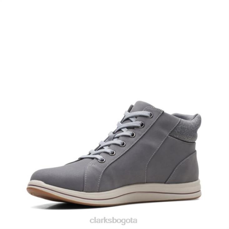 Clarks 0DX8L6269 brisa deslizamiento gris oscuro clarks gris oscuro mujer gris oscuro