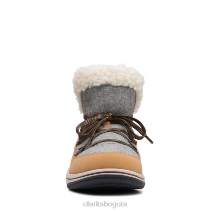 Clarks 0DX8L6278 brisa glaciar combinación gris combinación gris clarks unisexo combinación gris