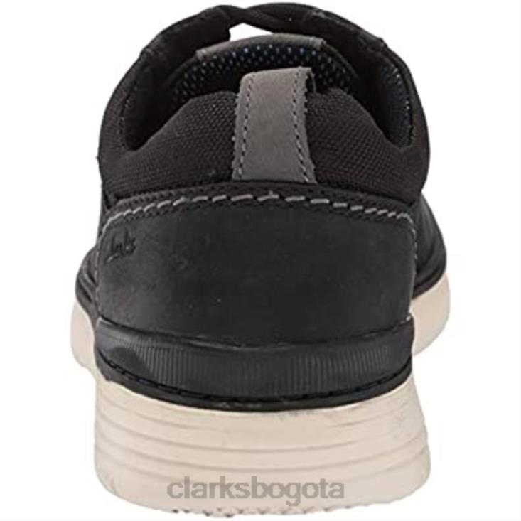 Clarks 0DX8L628 zapatillas bajas brax combi negras para hombre clarks hombres combinado negro