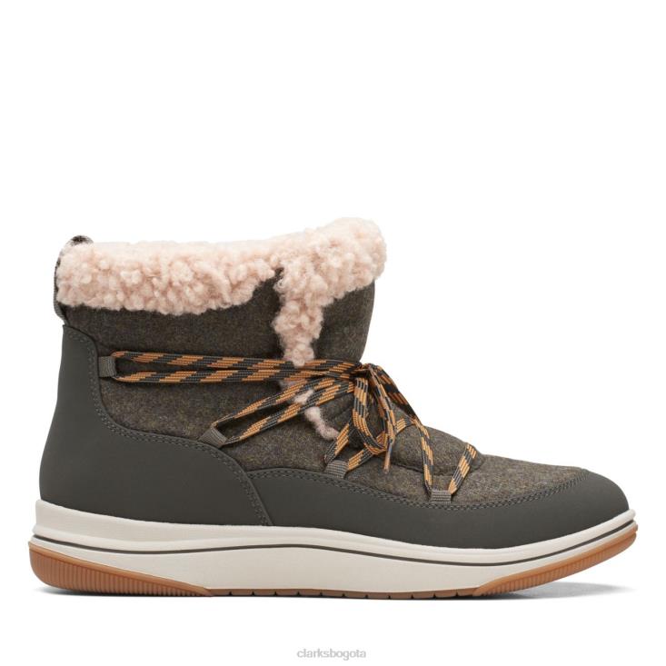 combinación oliva oscuro