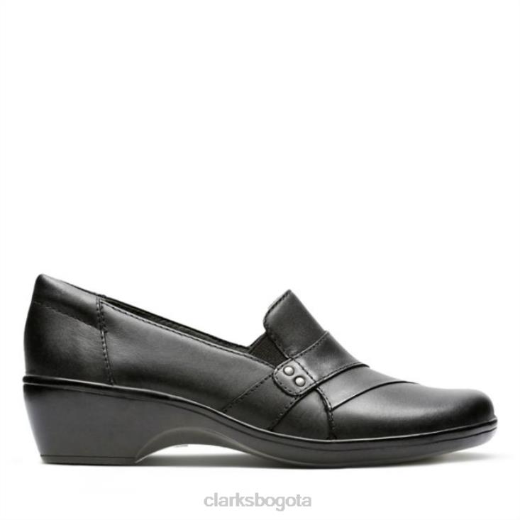 Clarks 0DX8L6301 caléndula negra clarks negros unisexo negro