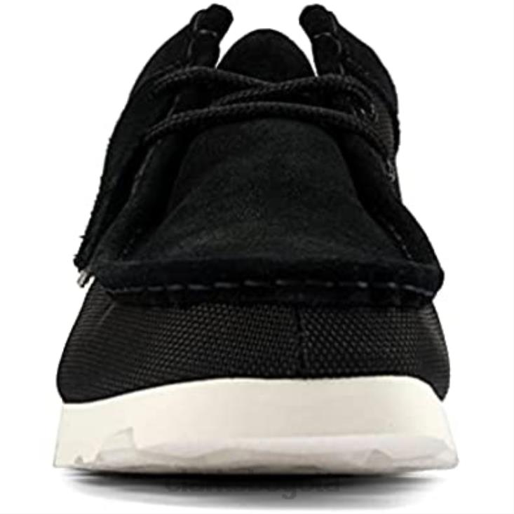 Clarks 0DX8L631 zapatos de vestir originales wallabee gtx para hombre clarks lona negra hombres lienzo negro