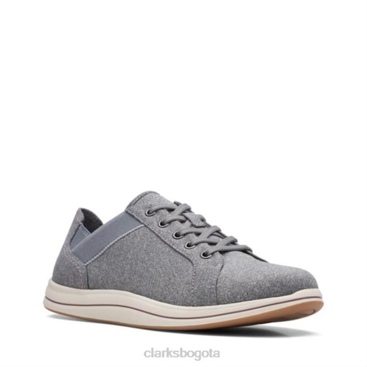 Clarks 0DX8L6315 gris oscuro clarks brisa cielo gris oscuro mujer gris oscuro