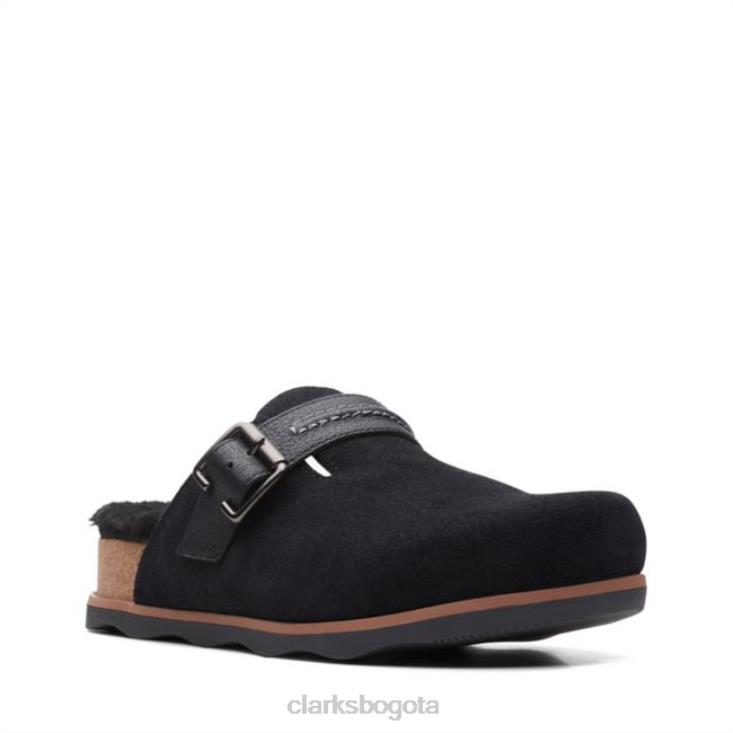 Clarks 0DX8L6328 ante negro clarks brynn slide ante negro mujer ante negro